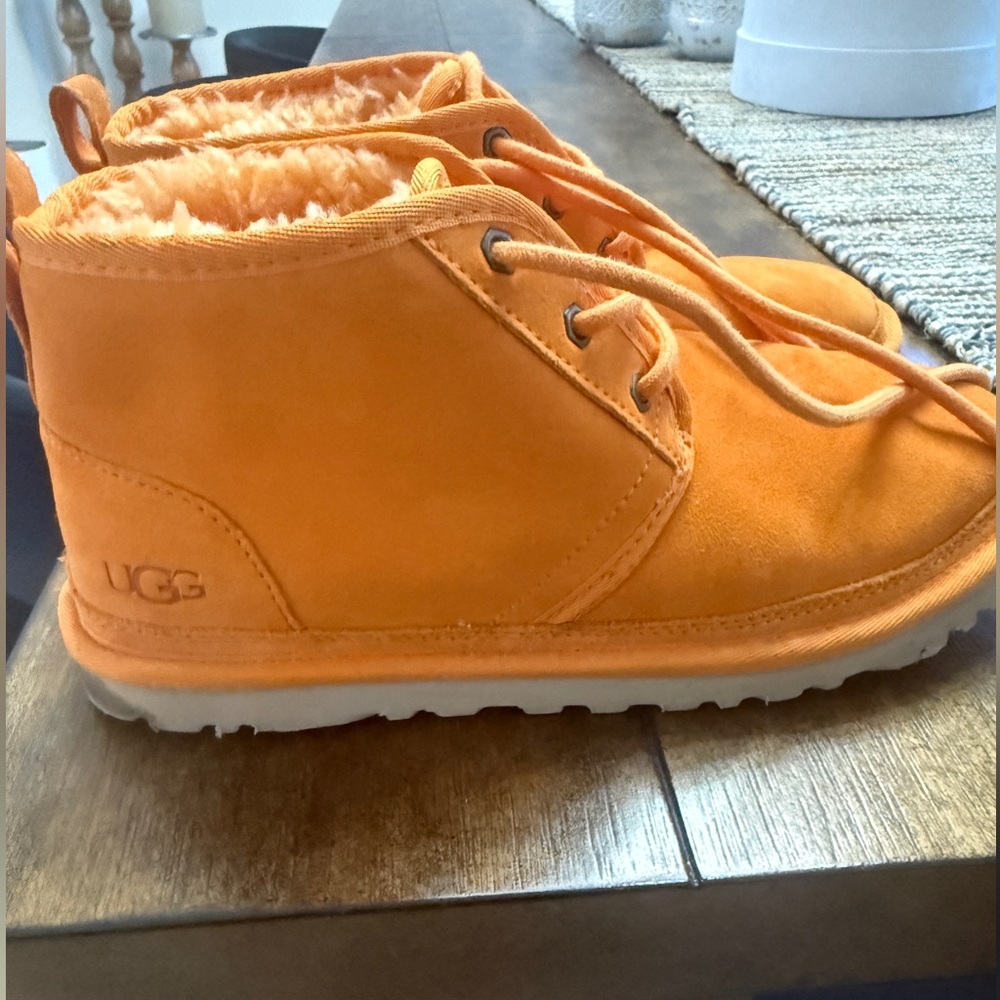 UGG Vibrant Orange Ankle Boots